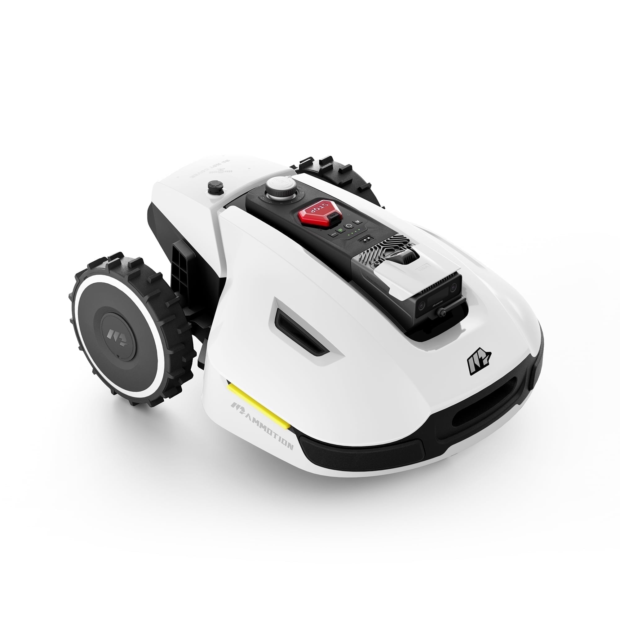 Mammotion YUKA 2000 Robot Lawn Mower,Reception 0.5 Acre, Max 0.6 Acre, Dual Cutting Discs,with 4G